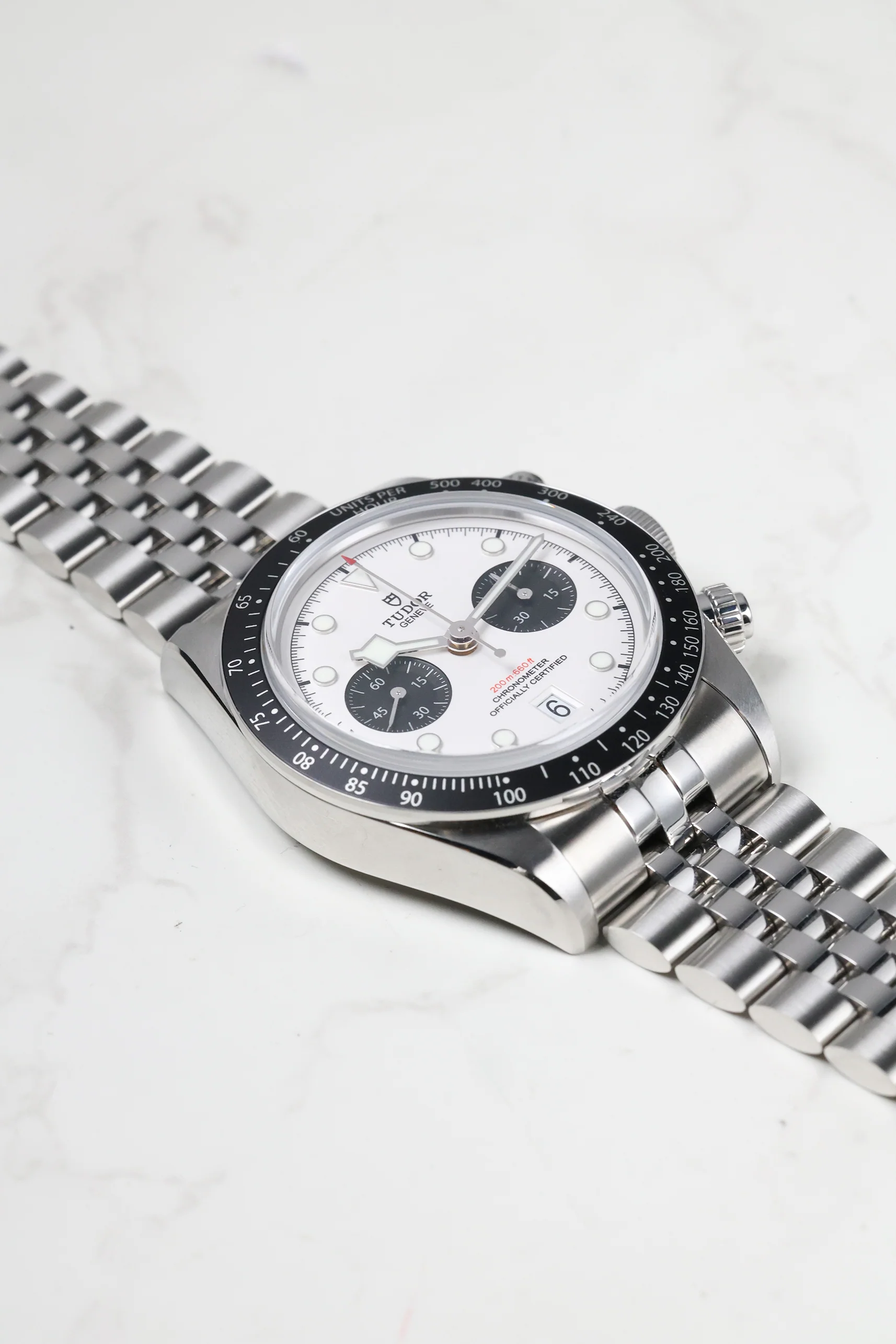 Tudor Black Bay Chronograph Jubilee 41mm 79360N White 2026 [Preowned] - Image 11