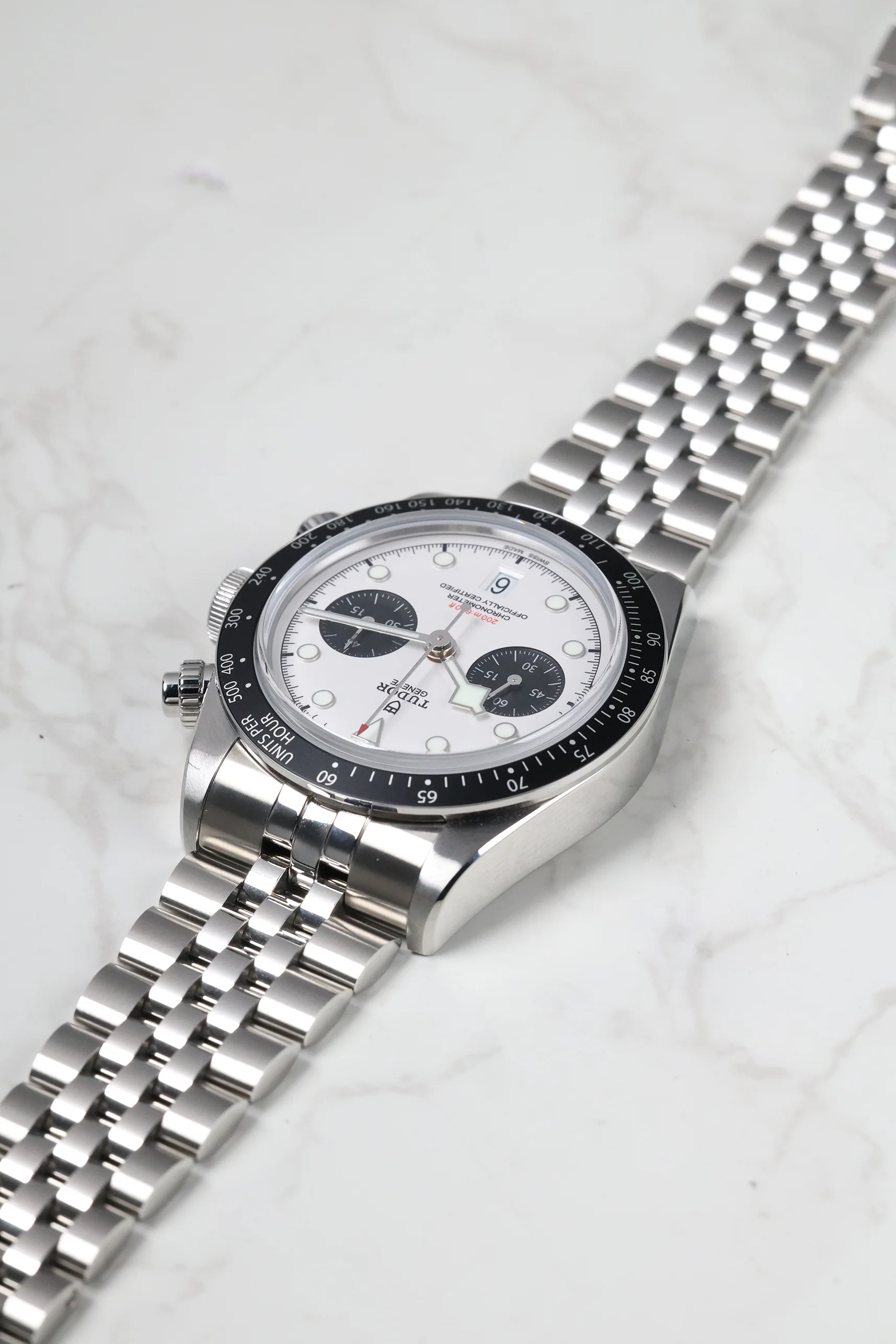 Tudor Black Bay Chronograph Jubilee 41mm 79360N White 2026 [Preowned] - Image 13