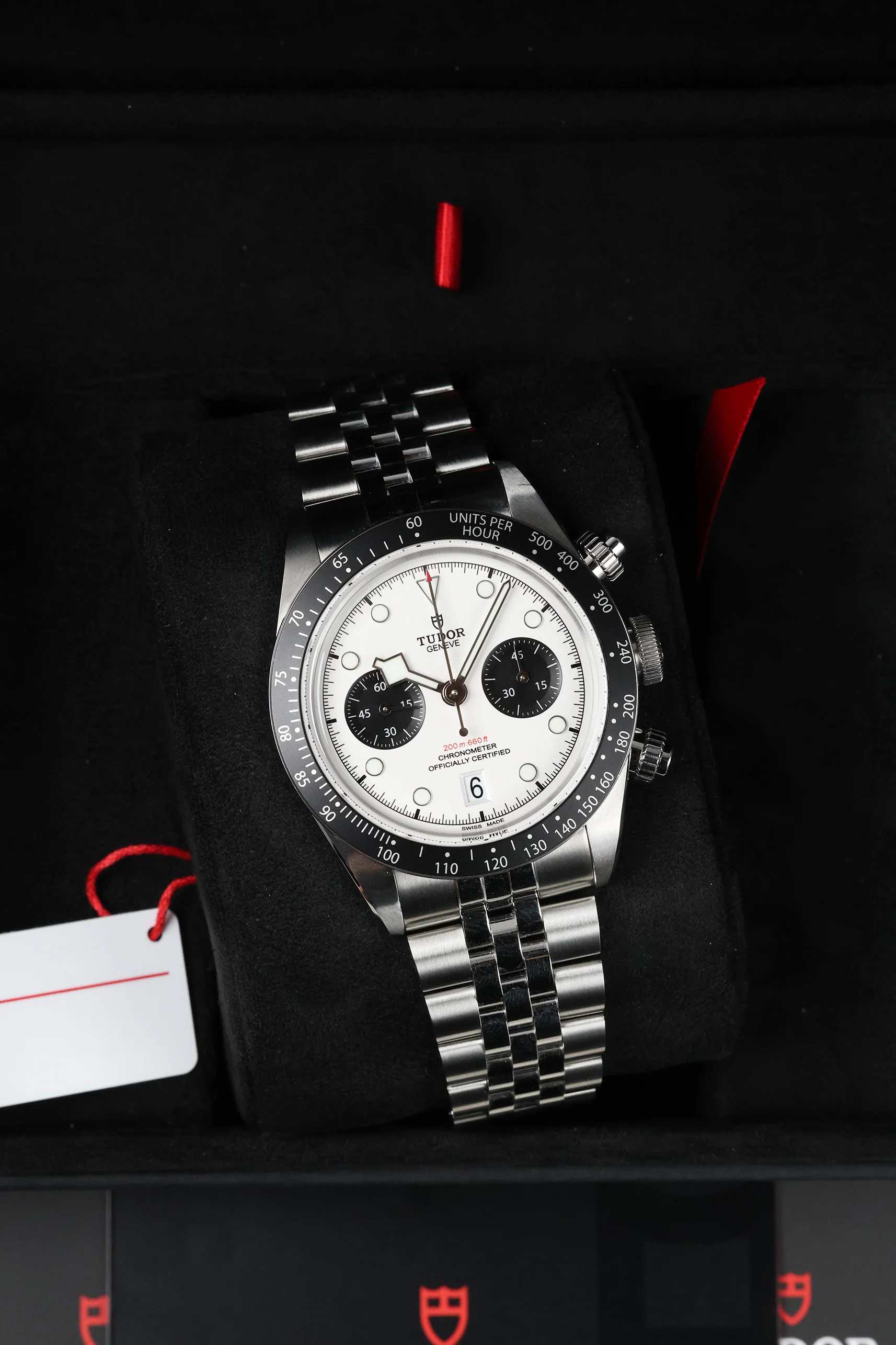 Tudor Black Bay Chronograph Jubilee 41mm 79360N White 2026 [Preowned] - Image 9