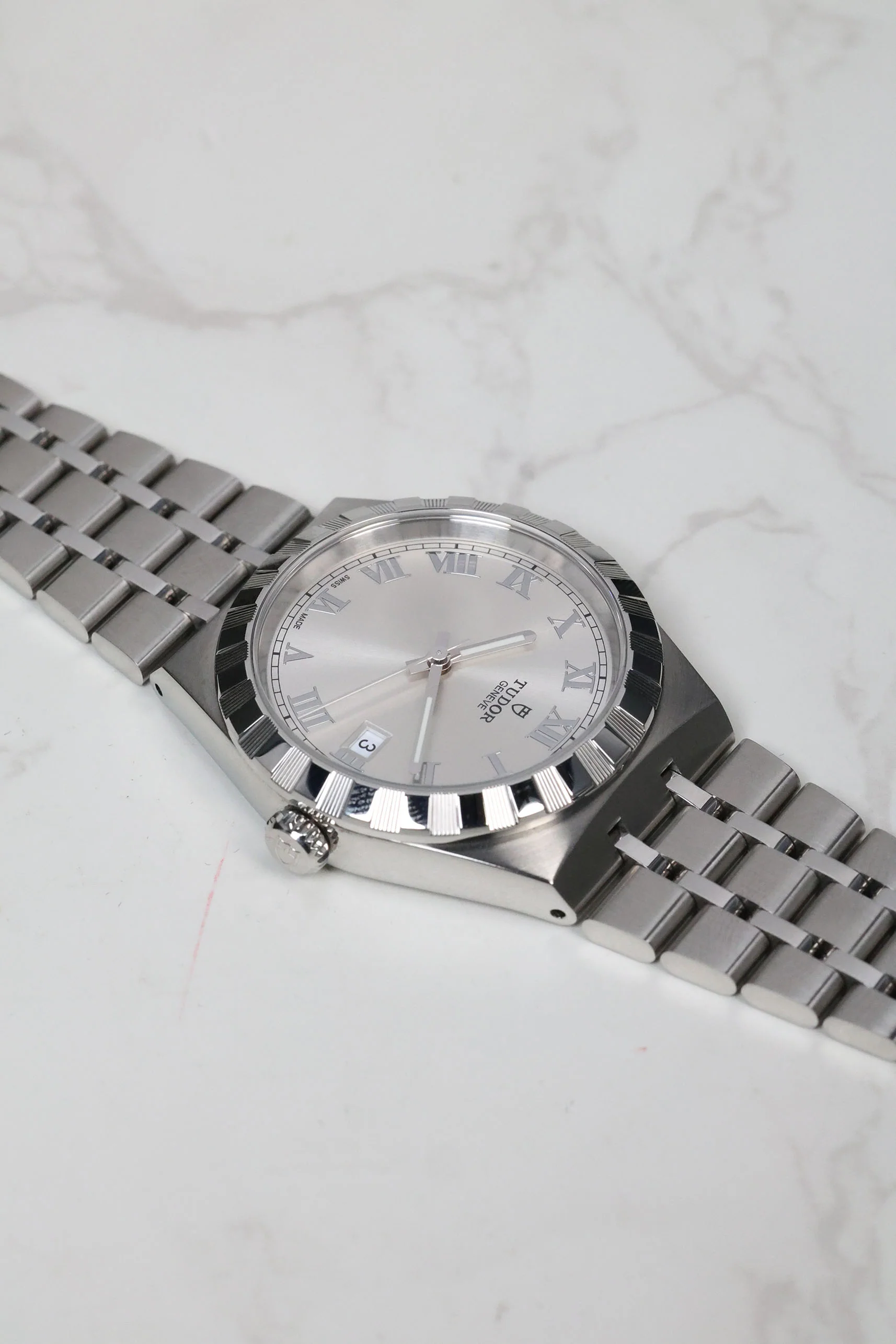Tudor Royal Silver Dial 38mm 28500 Discontinued 2026 [Preowned] - Image 14