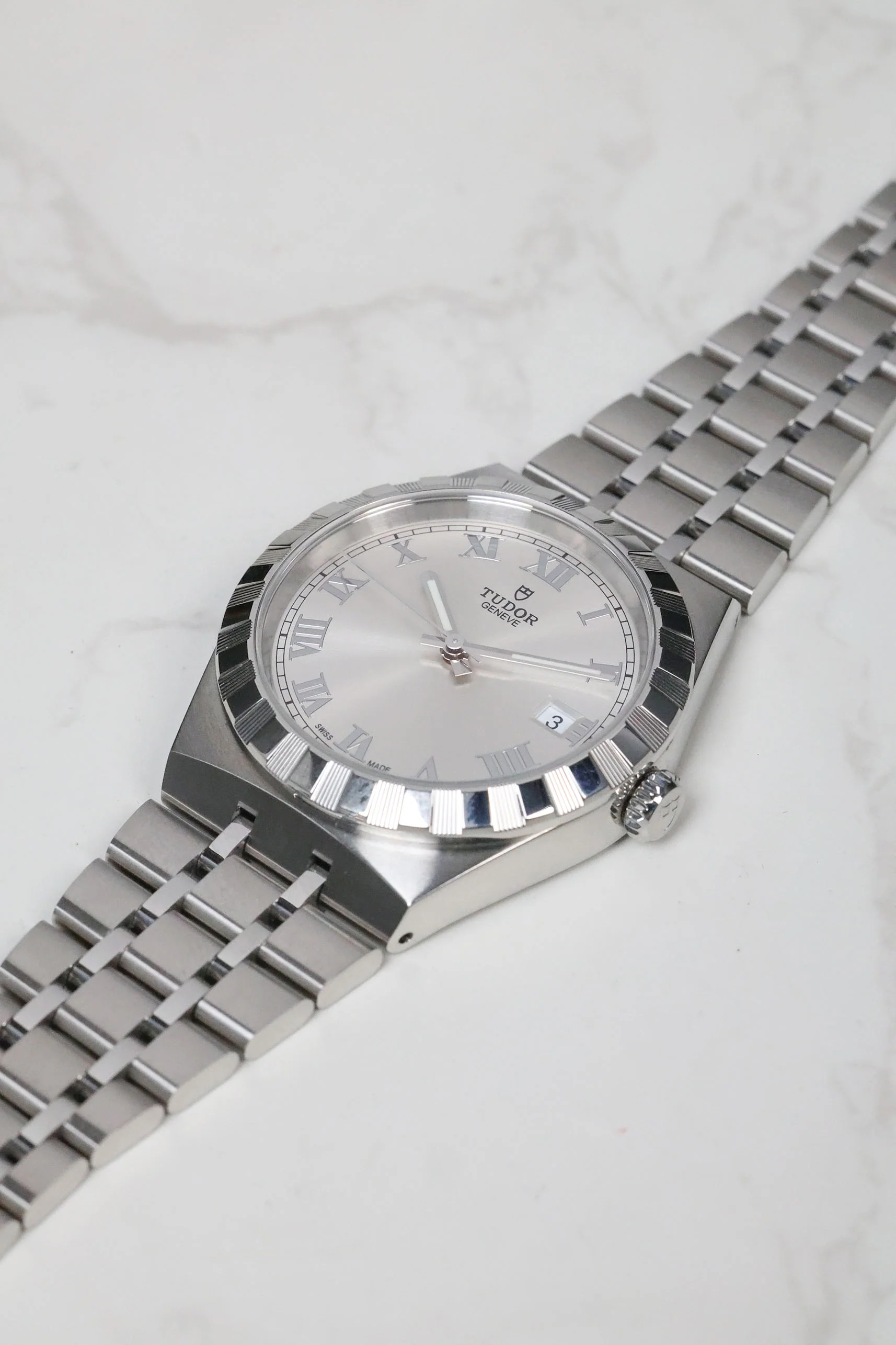 Tudor Royal Silver Dial 38mm 28500 Discontinued 2026 [Preowned] - Image 16
