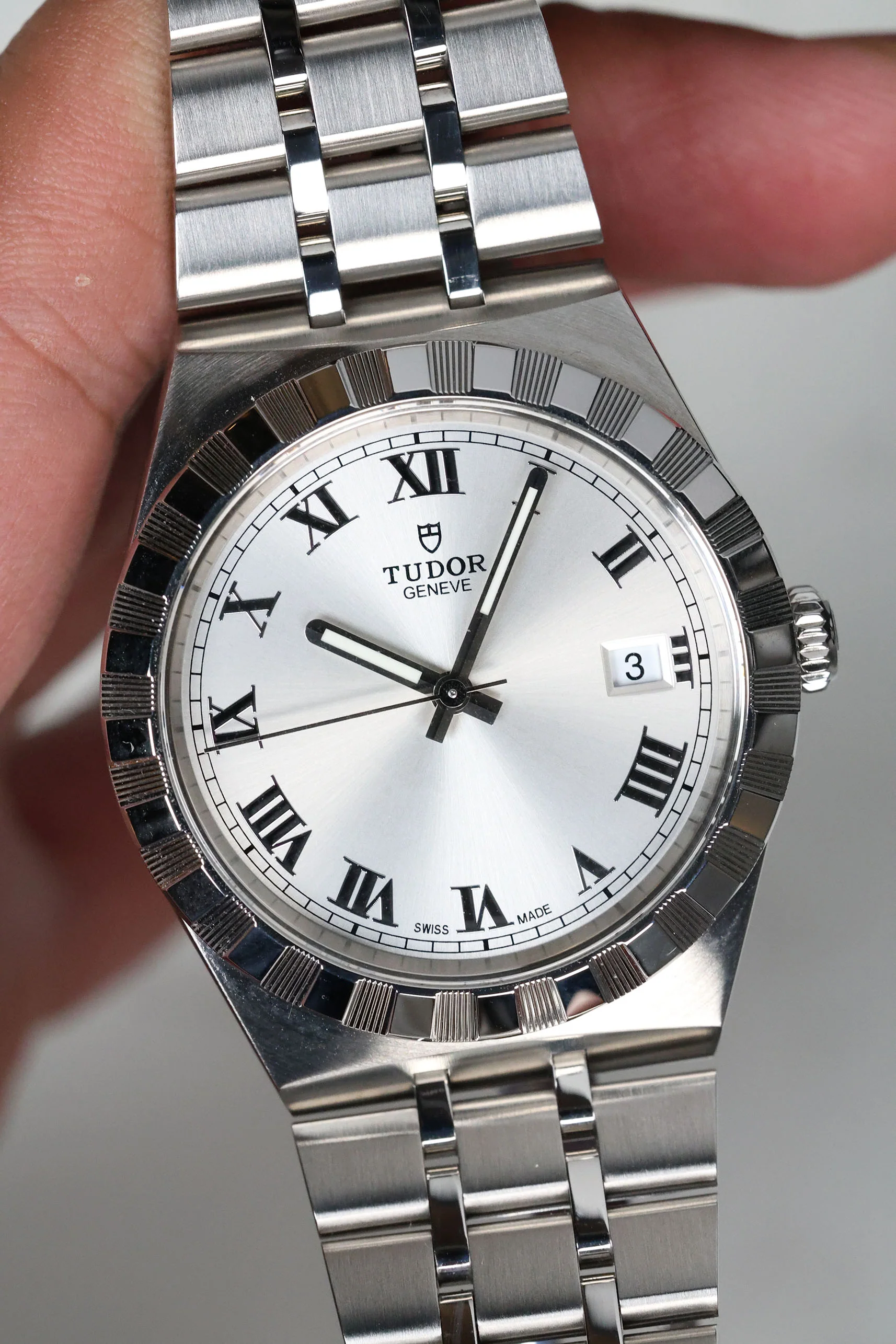 Tudor Royal Silver Dial 38mm 28500 Discontinued 2026 [Preowned] - Image 7