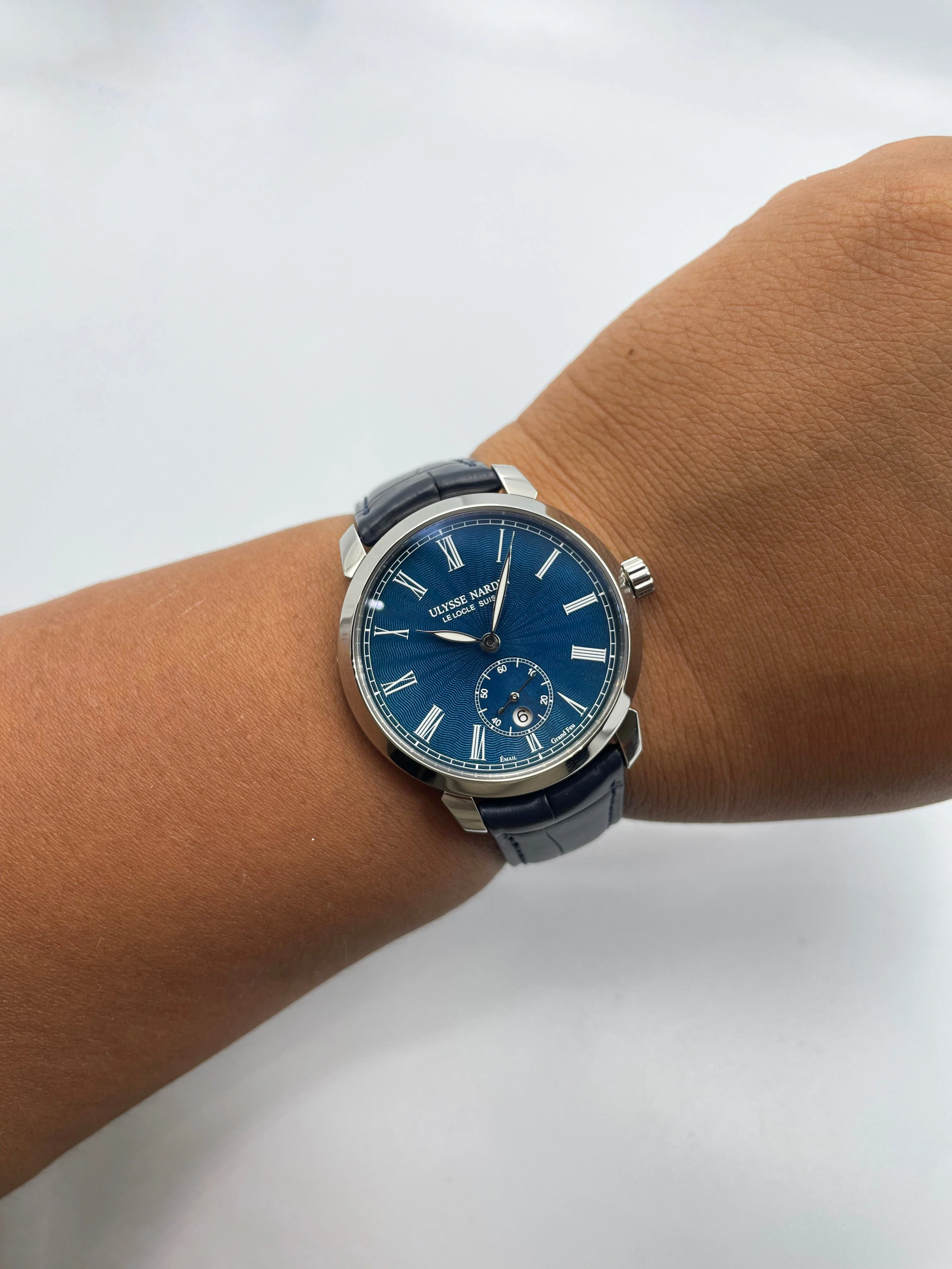 Ulysse Nardin Classico Blue Grand Feu Enamel Dial 3203-136-2/E3 - Image 2