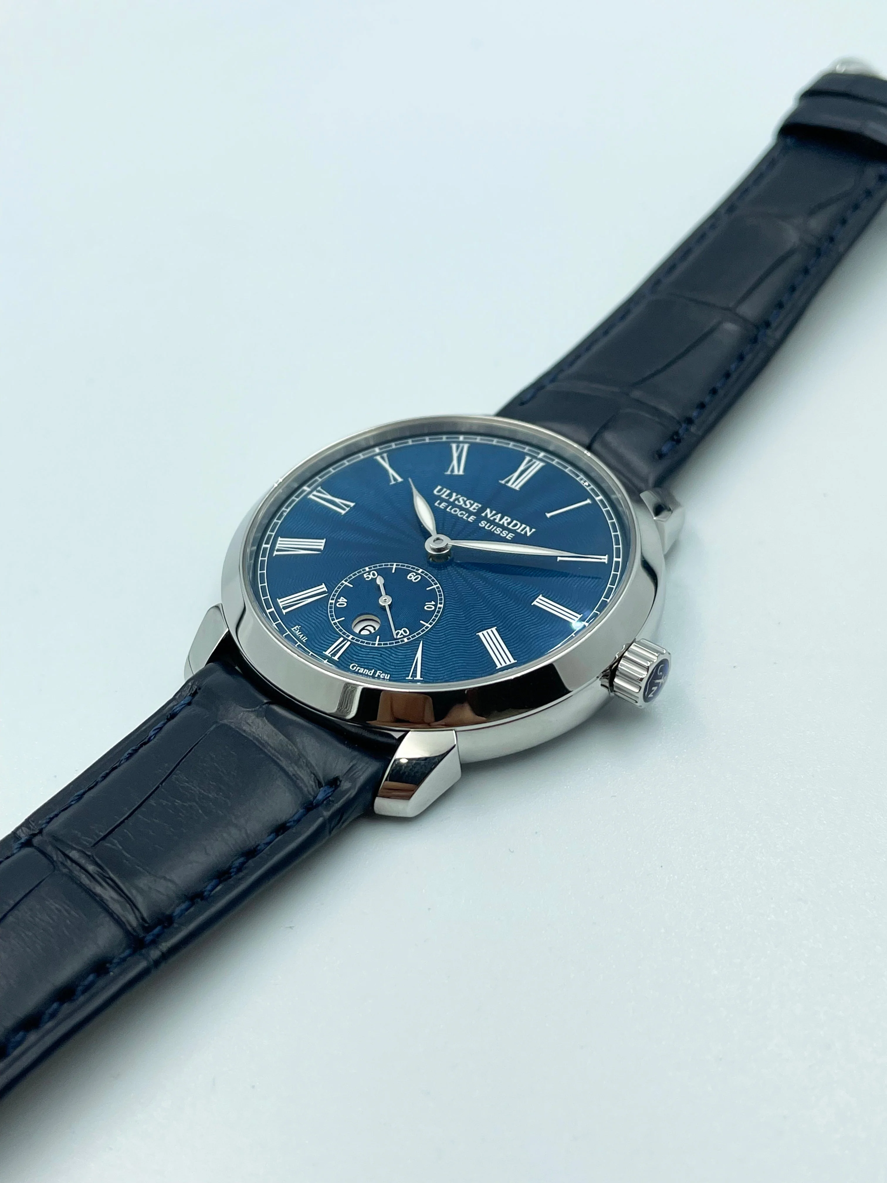 Ulysse Nardin Classico Blue Grand Feu Enamel Dial 3203-136-2/E3 - Image 9